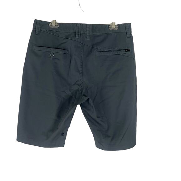 Volcom Stone Men's Size 34 Blue Chino Shorts - Picture 4 of 10
